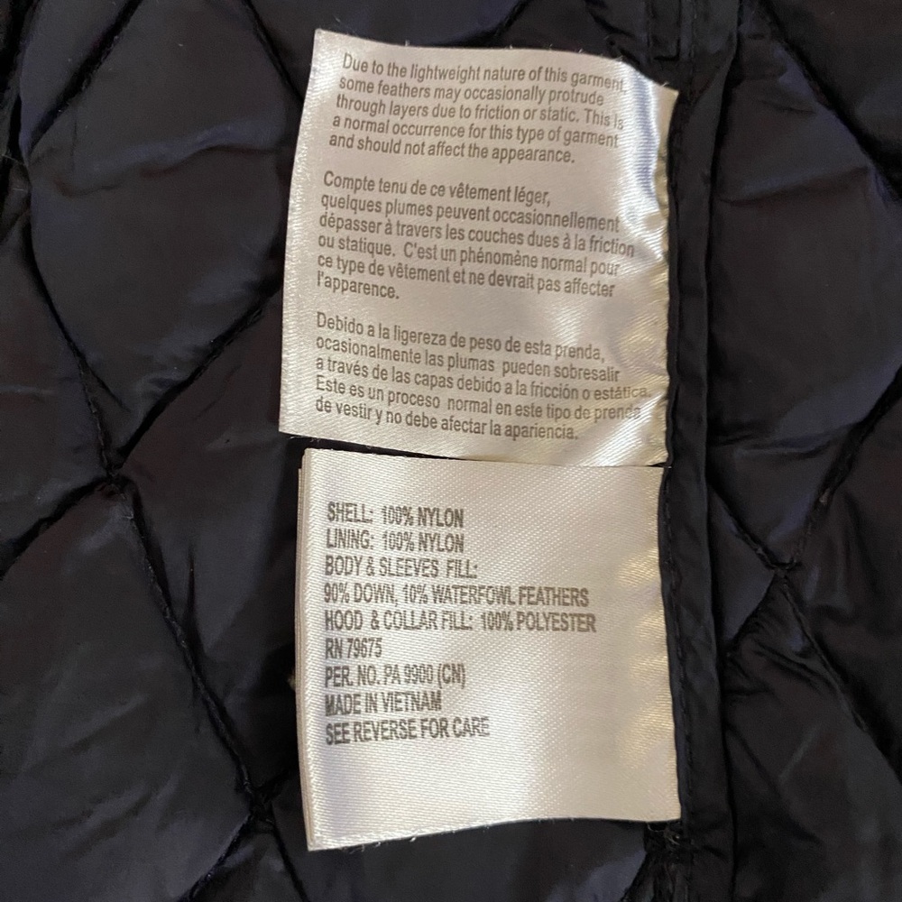 Michael Kors Dark Navy Quilted Packable Puffer Jacket - Picture 4 of 6